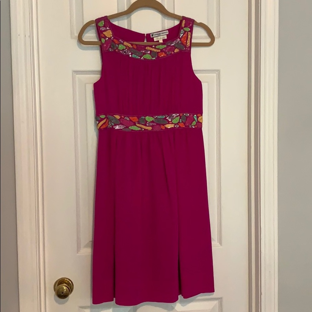 Gorgeous pinkish/magenta cocktail dress